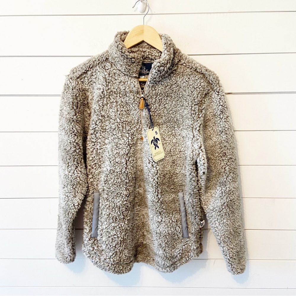 NWTs | Simply Southern | 3/4 Zip Sherpa Pullover Size Small